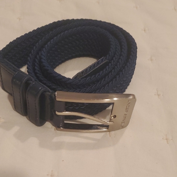 Under Armour Blue and Silver Woven Belt - Picture 1 of 4